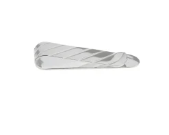 Fermasoldi argento rigato Selezione zanolli