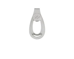 Fermasoldi ideale argento con tondo Selezione zanolli