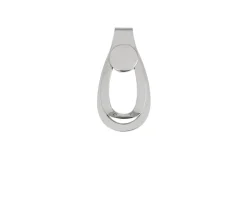 Fermasoldi ideale argento con tondo Selezione zanolli