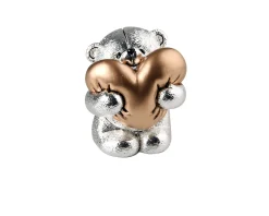 Figurina orsetto forever friends con cuore Selezione zanolli