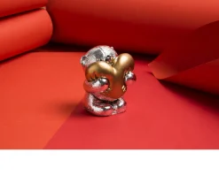 Figurina orsetto forever friends con cuore Selezione zanolli