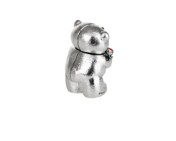 Figurina orsetto forever friends con mazzolino di fiori Selezione zanolli