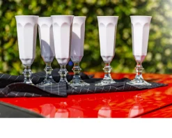 Flute champagne dolce vita grigio Mario luca giusti