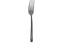Forchetta servire insalata linear black acciaio Sambonet