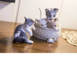 Gattini curiosi porcellana Lladro'