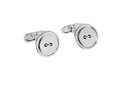 Gemelli bottone argento Selezione zanolli