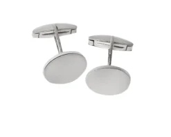 Gemelli ovali argento Selezione zanolli
