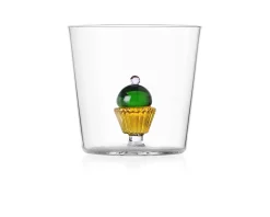 Idea regalo natale bicchiere tumbler pasticcino verde sweet and candy Ichendorf