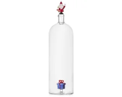 Idea regalo natale bottiglia babbo natale e regalo azzurro christmas tales Ichendorf