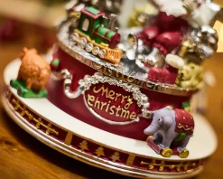 Idea regalo natale giostra musicale babbo natale Selezione zanolli