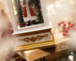 Idea regalo natale lanterna babbo natale rossa Selezione zanolli