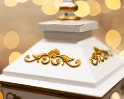 Idea regalo natale lanterna babbo natale rossa Selezione zanolli