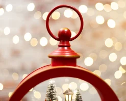 Idea regalo natale lanterna slitta rossa Selezione zanolli