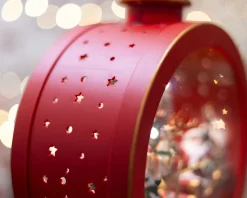Idea regalo natale lanterna slitta rossa Selezione zanolli