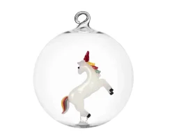 Idea regalo natale palla di natale unicorno woodland tales Ichendorf