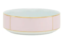 Insalatiera diva porcellana rosa Richard ginori