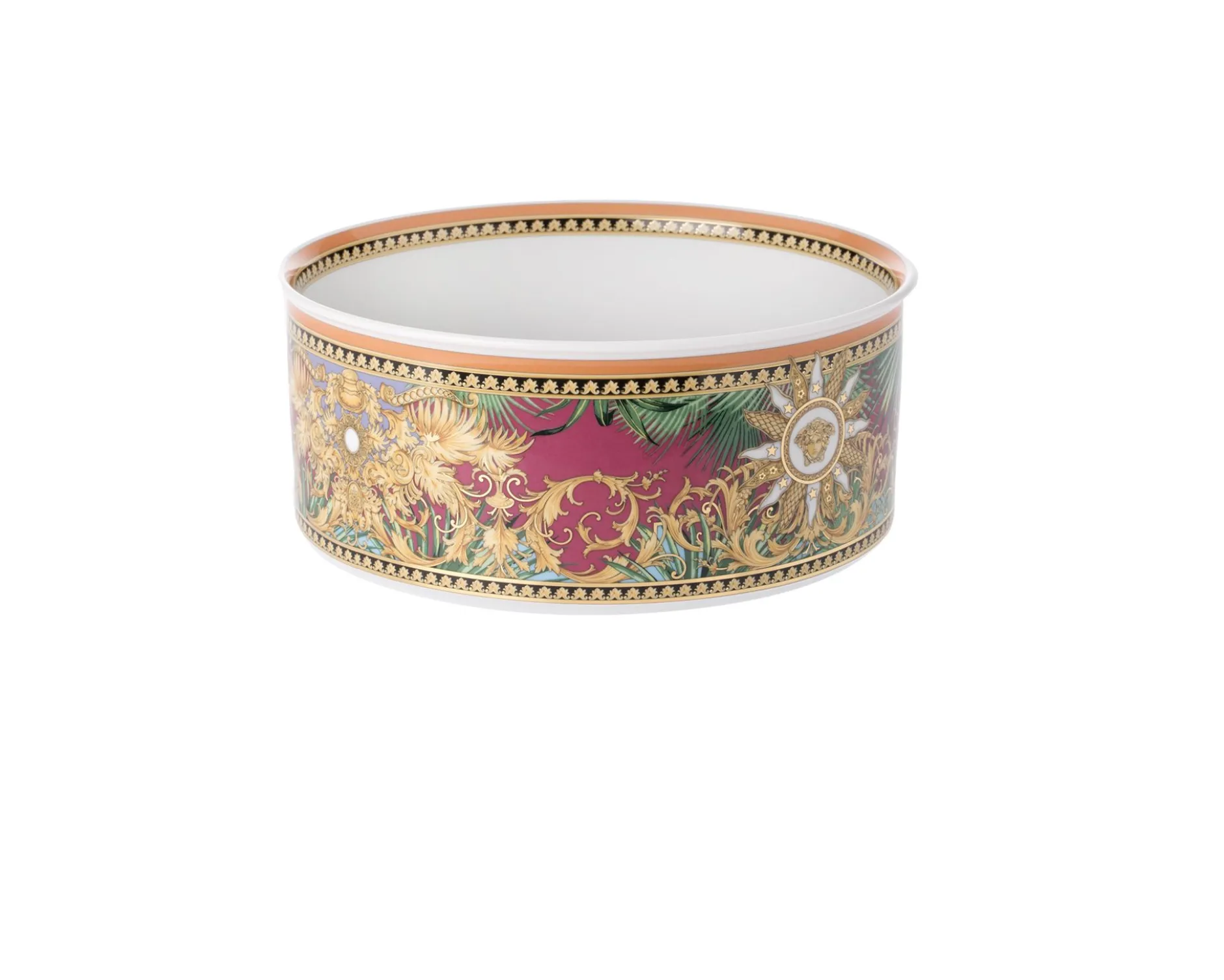 Insalatiera jungle animalier porcellana Versace