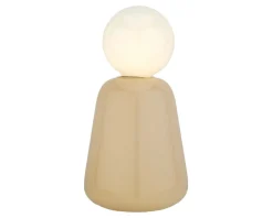 Lampada a led a bulbo in vetro con ricarica usb cipria Selezione zanolli