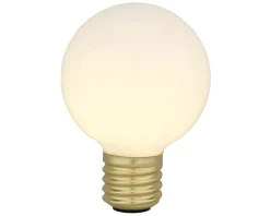 Lampada a led a bulbo in vetro con ricarica usb cipria Selezione zanolli
