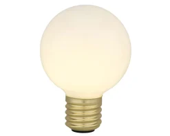 Lampada a led a bulbo in vetro con ricarica usb rosa antico Selezione zanolli