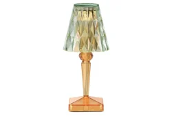 Lampada battery verde arancione Kartell