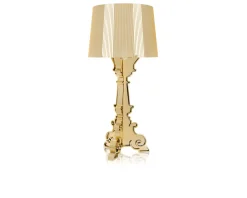 Lampada da tavolo bourgie oro con dimmer Kartell