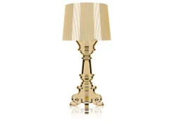 Lampada da tavolo bourgie oro con dimmer Kartell