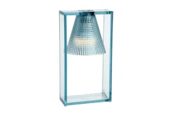 Lampada da tavolo light air azzurra Kartell