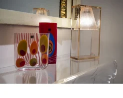 Lampada da tavolo light air rosa Kartell