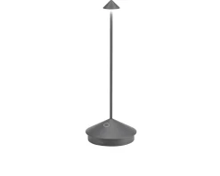 Lampada da tavolo pina grigio scuro Zafferano