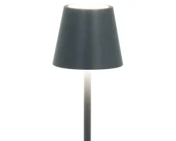 Lampada da tavolo poldina pro micro grigio scuro Zafferano