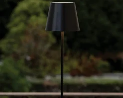 Lampada da tavolo poldina pro nero Zafferano