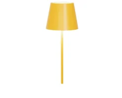 Lampada da tavolo poldina pro ocra Zafferano