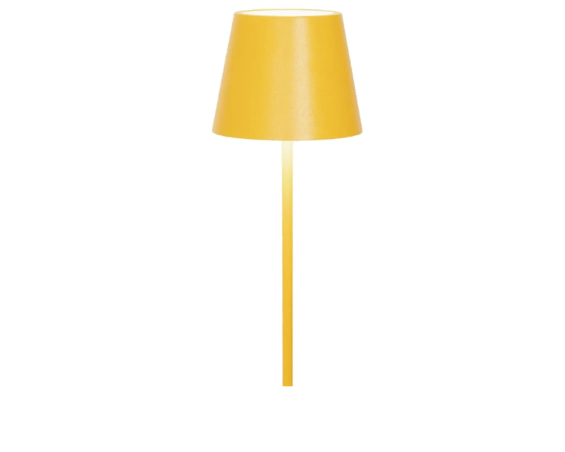 Lampada da tavolo poldina pro ocra Zafferano