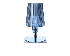 Lampada da tavolo take blu Kartell