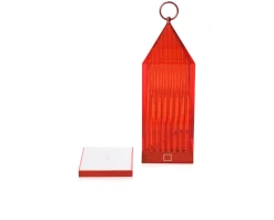 Lampada lantern rossa Kartell