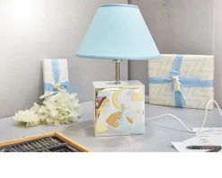 Lampada orsetto forever friends argento pvd celeste Selezione zanolli