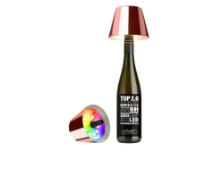 Lampada per bottiglie top 2.0 oro rosa Sompex
