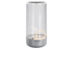 Lampada ricaricabile pulse argento Sompex