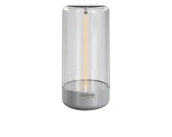 Lampada ricaricabile pulse argento Sompex
