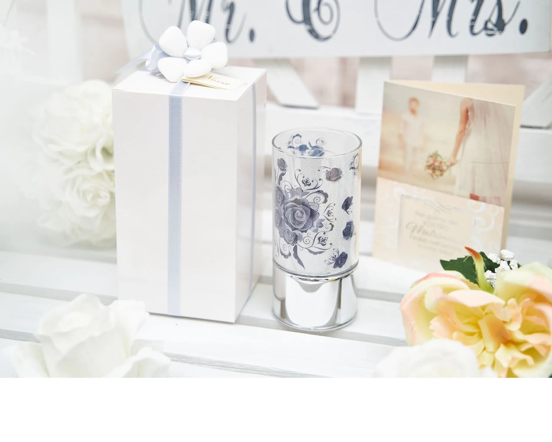 Lampada rose con ciuffo portaconfetti Selezione zanolli