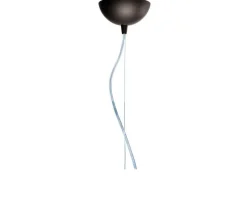 Lampada sospensione big fl/y marrone opaco Kartell