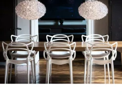Lampada sospensione bloom bianca Kartell