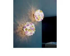 Lampada sospensione bloom trasparente Kartell