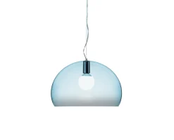 Lampada sospensione fl/y azzurro nuvola Kartell