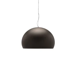 Lampada sospensione fl/y marrone opaco Kartell