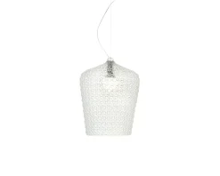 Lampada sospensione kabuki trasparente Kartell