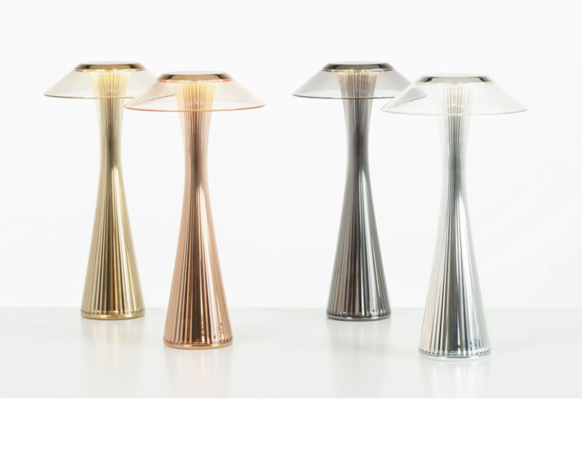 Lampada space oro Kartell