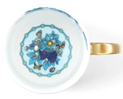 Mug le jardin anniversary porcellana blue Versace