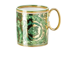 Mug medusa garland green porcellana Versace